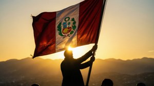 Sunrise Flag Raising