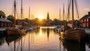 Sunrise Harbor Panorama