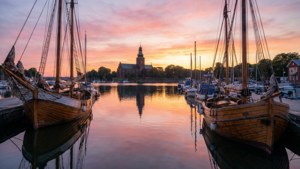 Sunrise Harbor Panorama