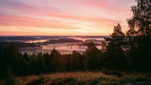 Sunrise Hilltop View