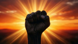Sunrise Hope Fist