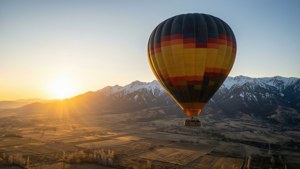 Sunrise Hot Air Balloon
