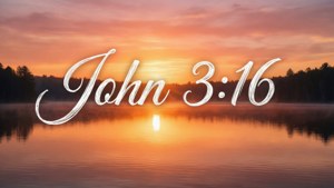 Sunrise John 3:16