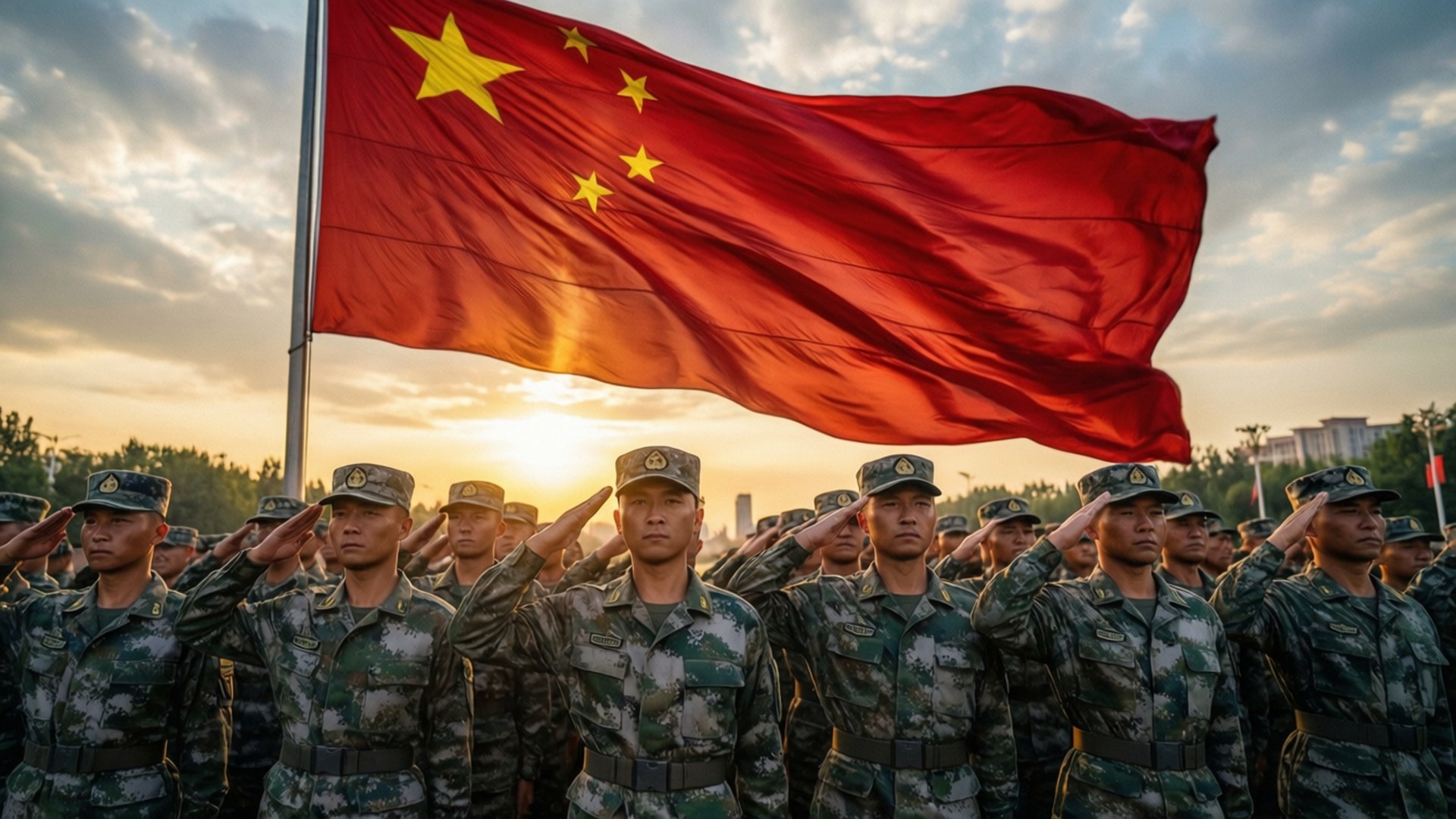 Sunrise Oath of Honor by Wallpapers.art Studio