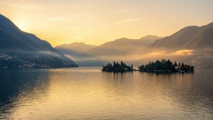 Sunrise Over Lake Maggiore