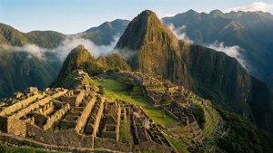Sunrise Over Machu Picchu