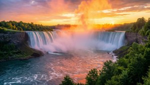 Sunrise Over Niagara