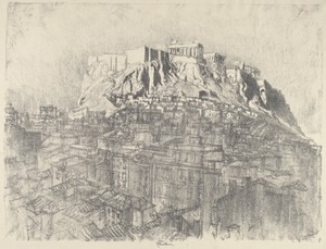 Sunrise over the Acropolis