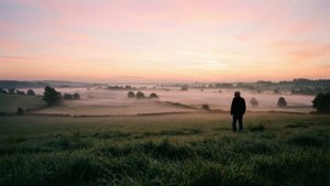 Sunrise Over the Farm