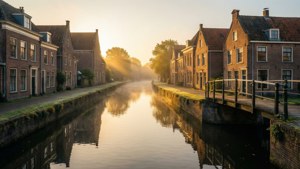 Sunrise Over Woerden Canals