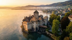 Sunrise Over Yverdon