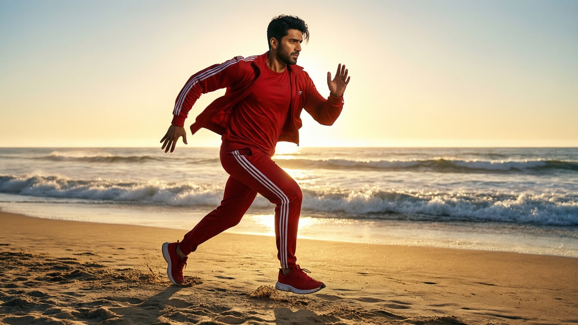 Sunrise Runner by Wallpapers.art Studio