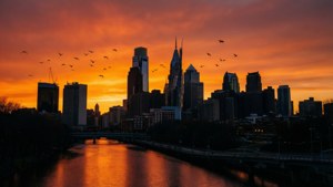 Sunrise Silhouette Skyline