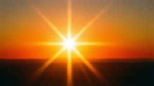 Sunrise Starburst Horizon
