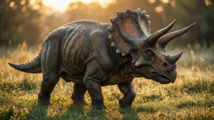 Sunrise Triceratops