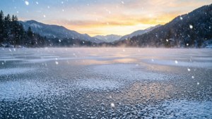 Sunrise Winter Wonderland