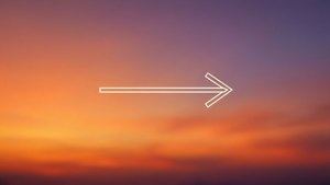 Sunset Arrow Minimal