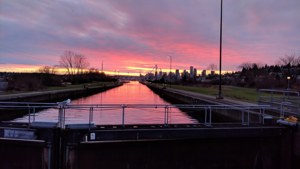 Sunset at the Locks