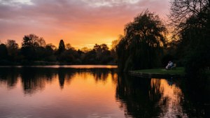 Sunset at Verulamium Lake