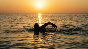 Sunset Backstroke