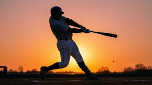 Sunset Batting Stance