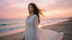 Sunset Beach Ethereal