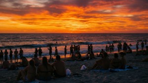 Sunset Beach Gathering