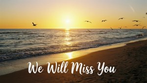 Sunset Beach Goodbye