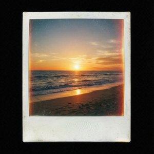 Sunset Beach Polaroid