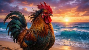 Sunset Beach Rooster