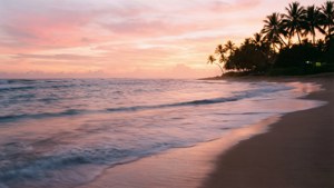 Sunset Beach Tranquility