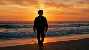 Sunset Beach Walk