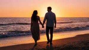 Sunset Beach Walk