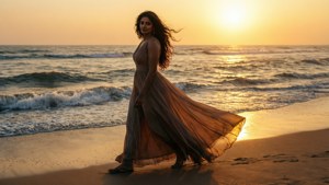 Sunset Beach Walk