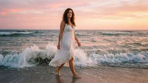 Sunset Beach Walk