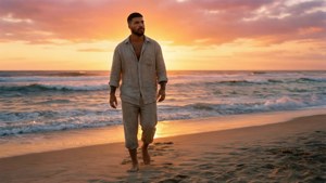 Sunset Beach Walk