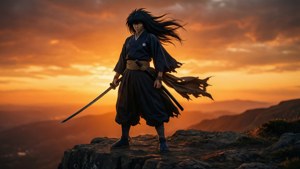 Sunset Blade Warrior