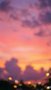Sunset Bokeh Dream