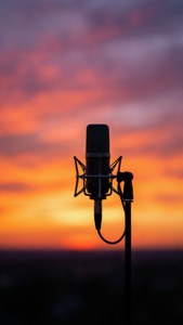 Sunset Boom Silhouette