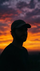 Sunset Cap Silhouette
