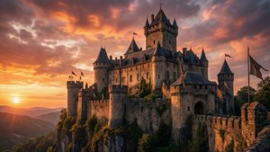 Sunset Castle