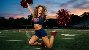 Sunset Cheer Mom