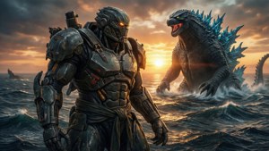 Sunset Clash of Titans