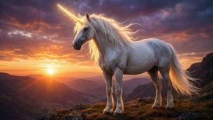Sunset Cliff Unicorn