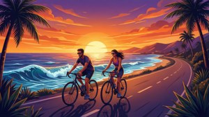 Sunset Coast Bike Ride