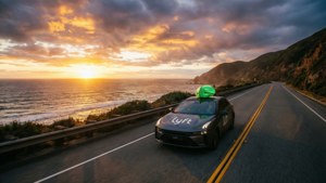 Sunset Coastal Drive