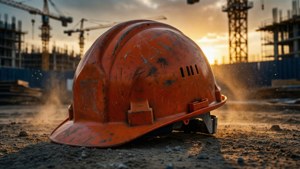 Sunset Construction Hard Hat