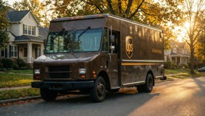 Sunset Delivery Truck
