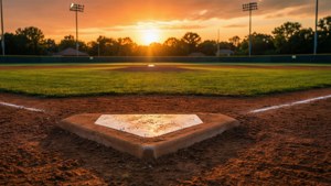 Sunset Diamond Home Plate