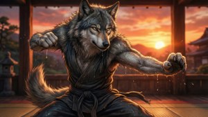 Sunset Dojo Training